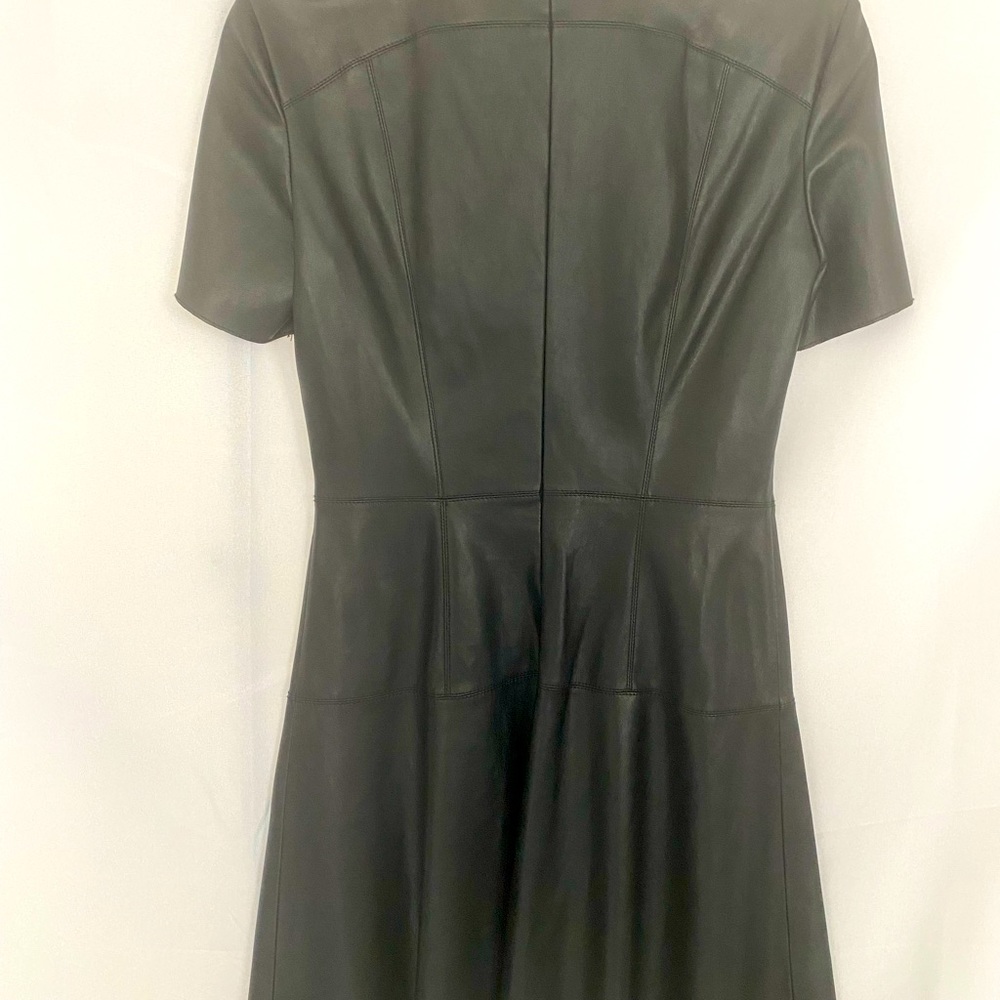Zara leather dress size M